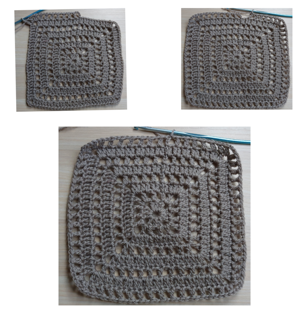 hande made Althea crochet sweater with unique artisanl design.