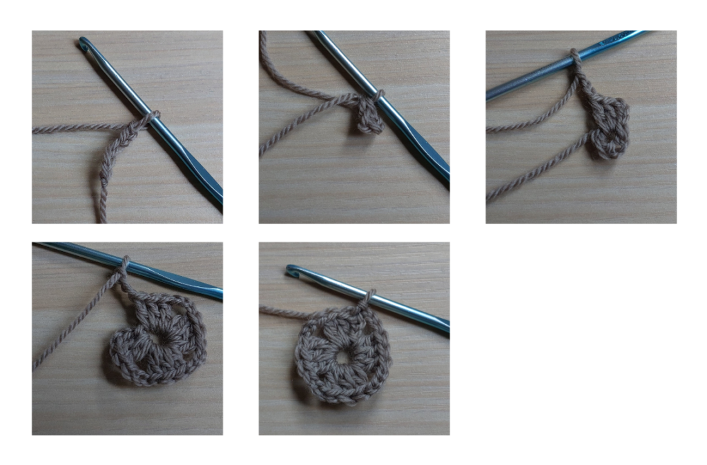 hande made Althea crochet sweater with unique artisanl design.