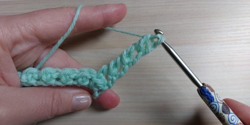 I show how to close the loops for this stitch