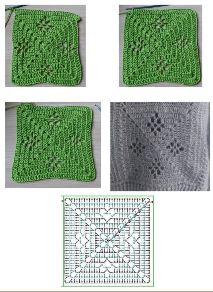 How to crochet/granny square