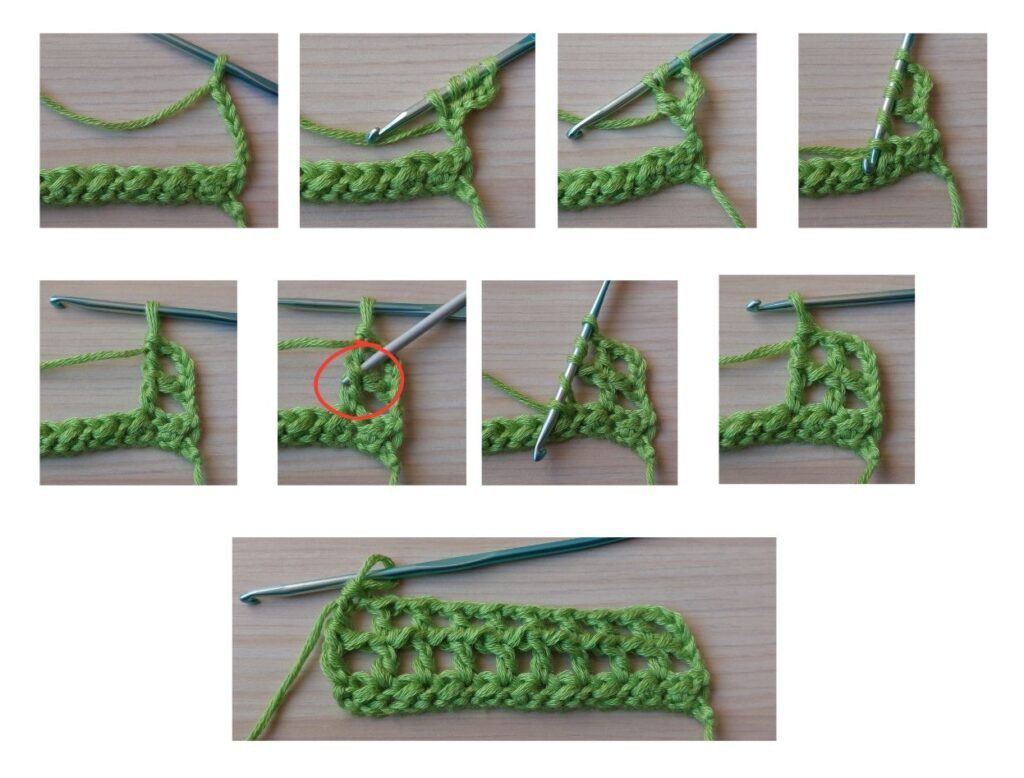 Easy method to crochet
