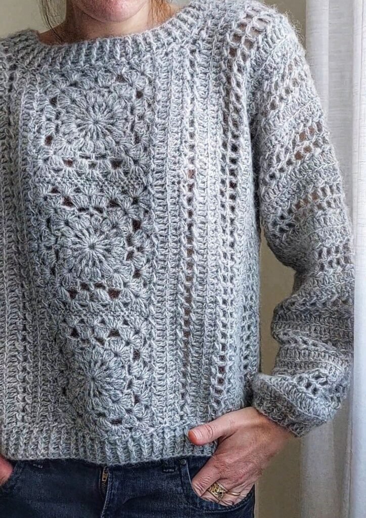 Melis Crochet Sweater easy fast