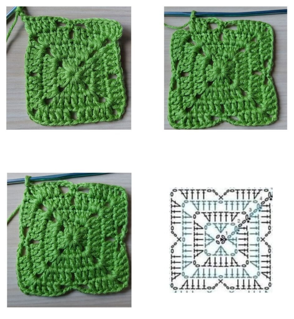How to crochet/granny square/easy guide