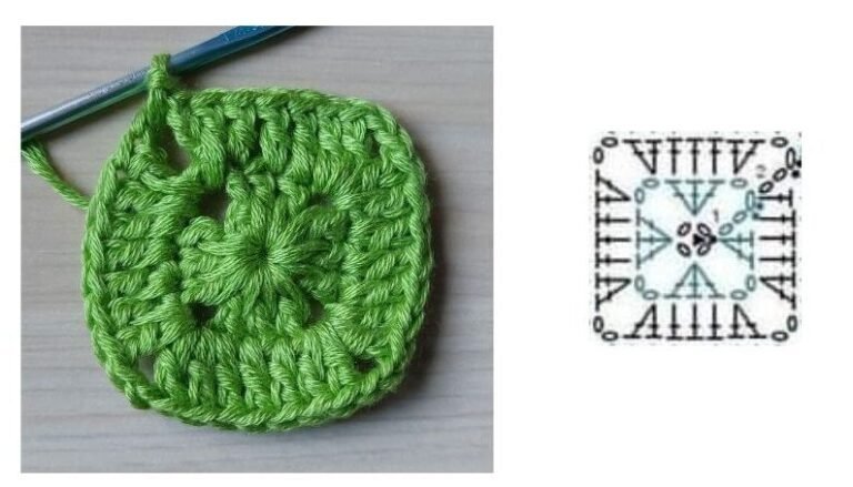 easy crochet granny square-how to crochet