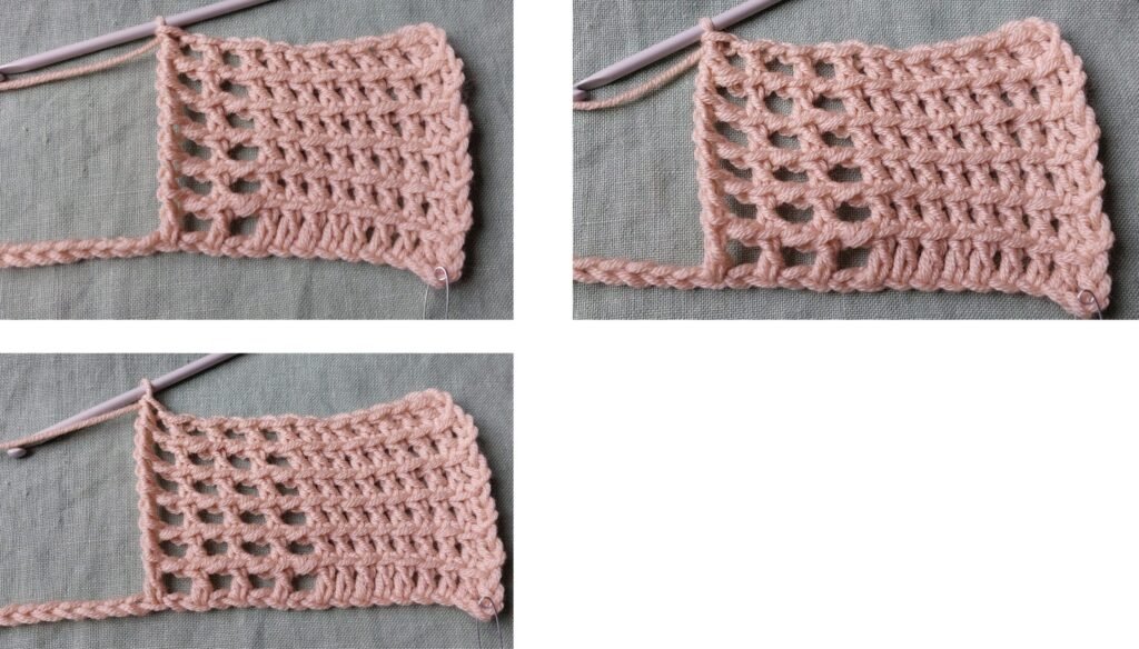 Alternate full and net elements to complete Row 1
