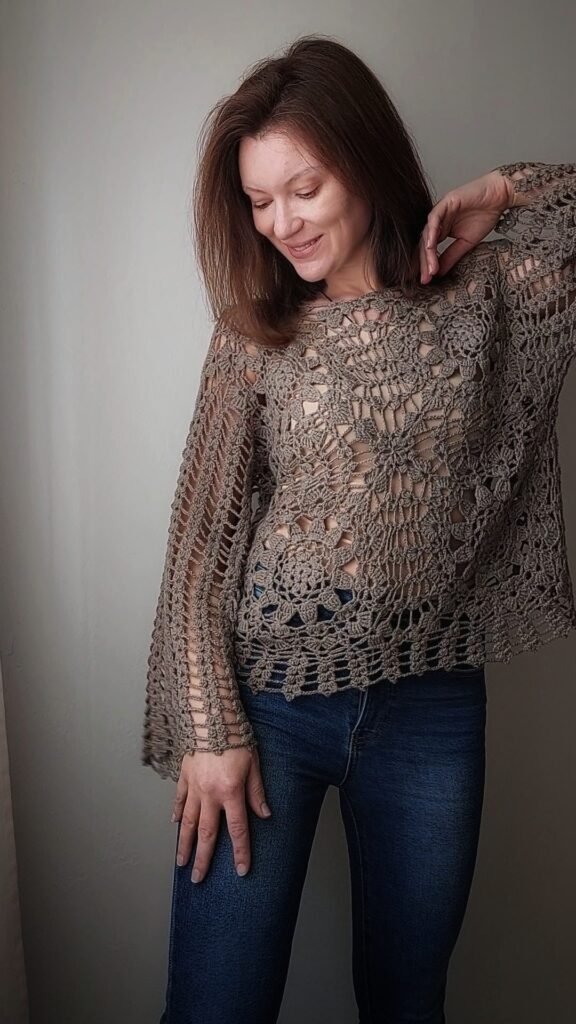 Gipsy chic crochet top