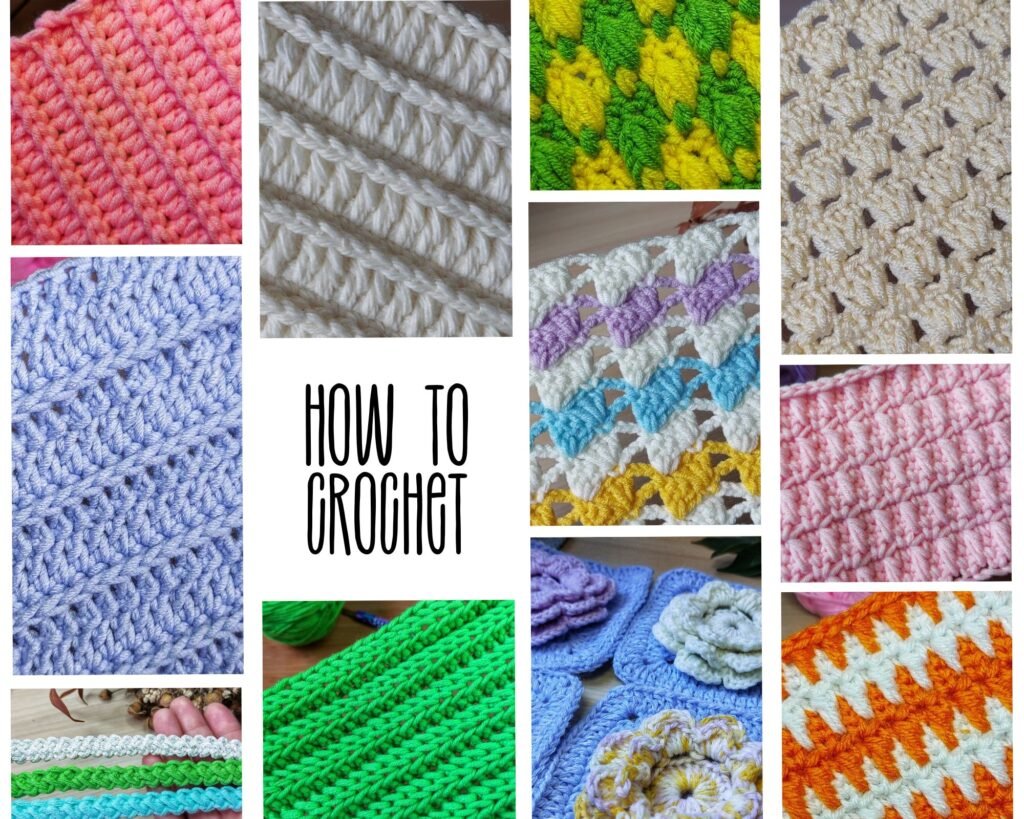 List of classic crochet stitches