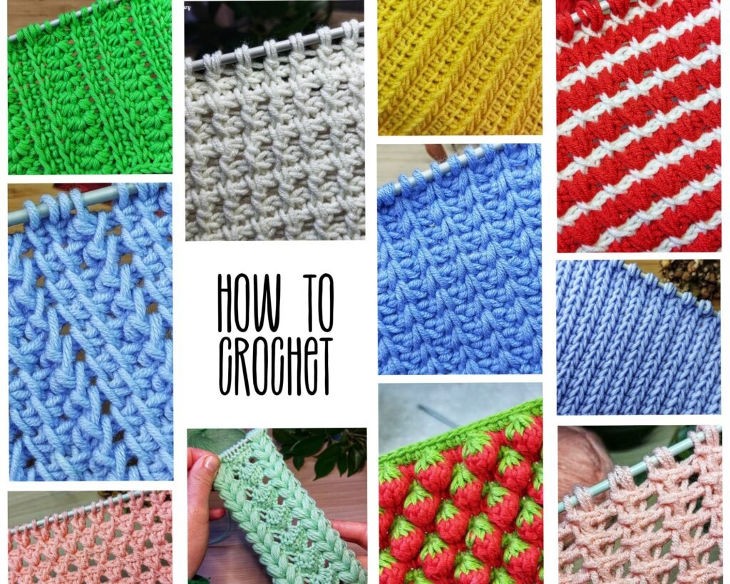 Tunisian Crochet/how to crochet